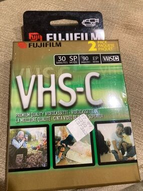 Fujifilm VHS-C Videocassette 2-Pack